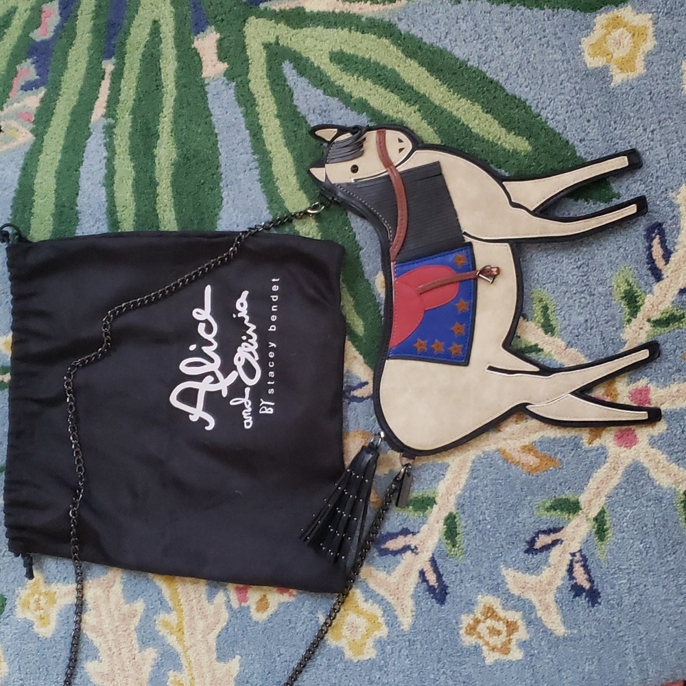 Alice & Olivia horse purse